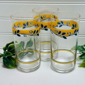 Corelle Casa Flora by Corning Drinking Glasses (Set of 3)